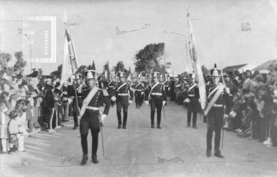 Desfile Inauguración Monumento a San Martín en parque homónimo