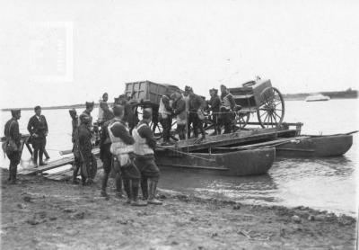 Escuela de Zapadores Pontoneros Z. P. 2. Servicio Militar clase 1916