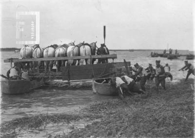 Escuela de Zapadores Pontoneros Z. P. 2. Servicio Militar clase 1916