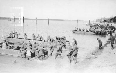 Agrupación Nº 1 de Zapadores Pontoneros San Nicolás. Servicio Militar clase 1918.