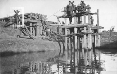 Escuela de Zapadores Pontoneros Z. P. 2. Servicio Militar clase 1919.