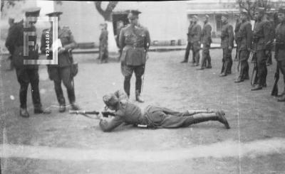 Agrupación Nº 1 de Zapadores Pontoneros San Nicolás. Servicio Militar clase 1918.