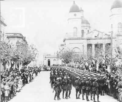 Agrupación Nº 1 de Zapadores Pontoneros San Nicolás. Servicio Militar clase 1918.