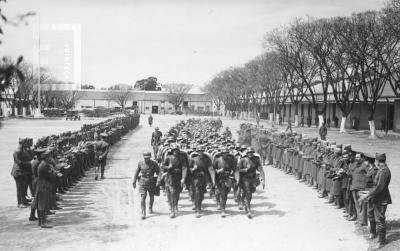 Escuela de Zapadores Pontoneros Z. P. 2. Servicio Militar clase 1919.