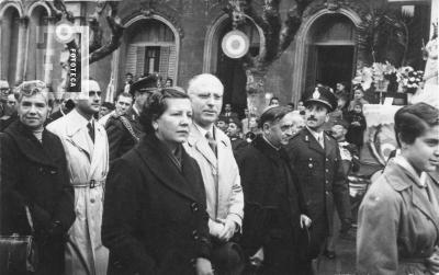 Actos Día de la Bandera. Monseñor Martínez