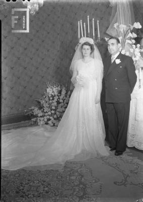 Pareja novios
