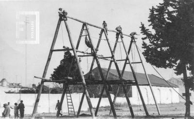 Construcción de la Capilla del Parque Tte. Cnel. Rodríguez