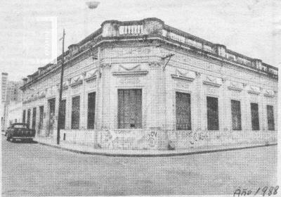 Frente antiguo edificio Escuela Normal