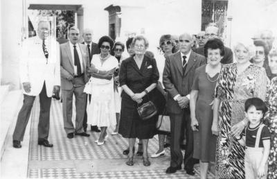 Alumnos Colegio Nacional, promoción 1935, en sus Bodas de Oro