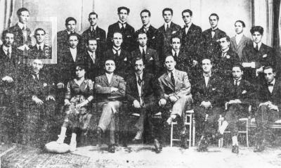 Bachilleres egresados en 1917 del Colegio Nacional