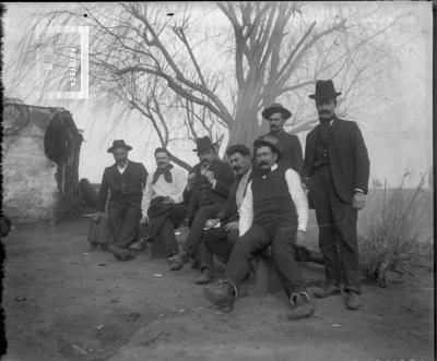 Grupo en el campo