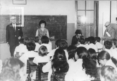 Rogelio Luis Ameri, en la Escuela Nº 6