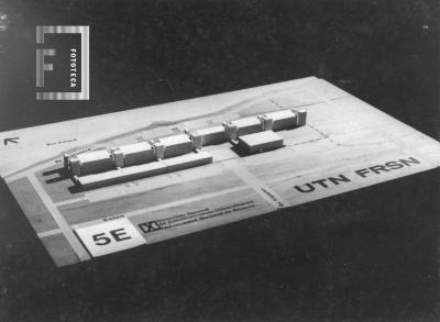 Maqueta proyecto edificio Universidad Tecnológica Nacional, Facultad Regional San Nicolás