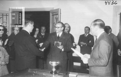 1ra. Exposición de Medallas en Escuela Industrial. C. Paolini, Gonzales Conde