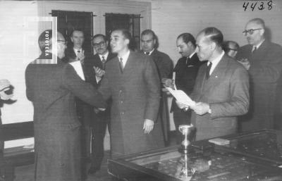 1ra. Exposición de Medallas en Escuela Industrial. Gonzales Conde, Chervo (h)