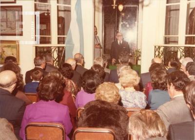 Conferencia de W. S. Cártey en Museo Municipal