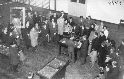 1ra. Exposición de Medallas en Escuela Industrial.