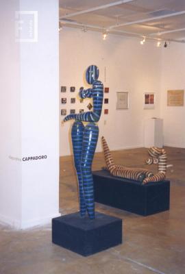 Exposición de artistas plásticos nicoleños en el Centro Cultural Borges de Buenos Aires