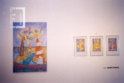 Exposición de artistas plásticos nicoleños en el Centro Cultural Borges de Buenos Aires