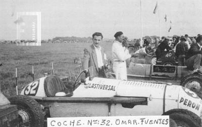 Coche Nº 32. Omar Fuentes. Pista La Emilia