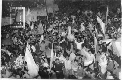 Argentina campeón del mundo. Festejos en San Nicolás