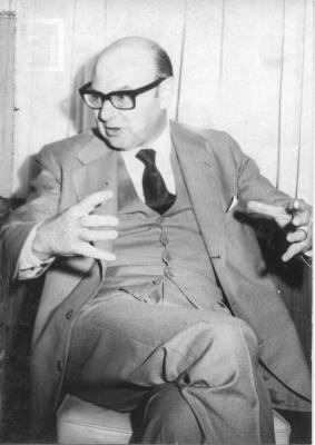 Dr. Arturo Mor Roig. Ministro del Interior