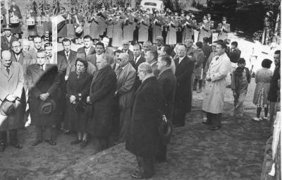 Inauguración de la calle Dr. Lisandro de la Torre