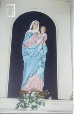 Imagen de la Virgen del Rosario