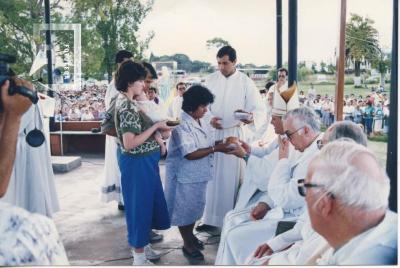 Excelentísimo Obispo Mons. Castagna - Mons. Pérez