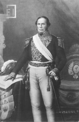Reproducción de cuadro de Urquiza