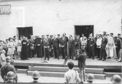 Padrinazgo de la Casa del Acuerdo por el Bat. Ing. Comb. 101