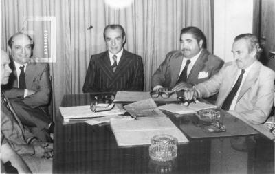 Colegio de Martilleros. Autoridades 1978
