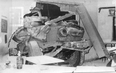 Accidente de tránsito en Savio y Bogado