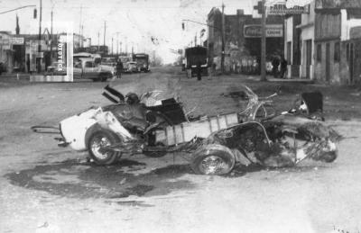 Accidente de tránsito en Savio y Benítez (Salta)